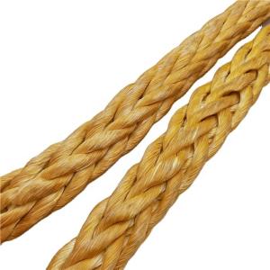 Wholesale 28mm-20mm 12 Strand Braided Uhmwpe Tug Boat Towing Rope Ship Marine Rope Mooring Hawser Rope from china suppliers