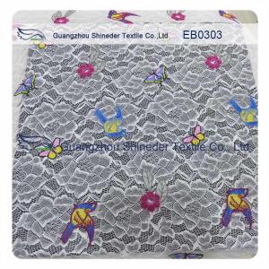 Wholesale Elastic Multi-color Embroidery Lace Fabric from china suppliers