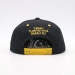 Unisex Acrylic Plain Snapback Hat Adult Hip Hop Cap For Outdoor Leisure
