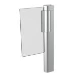 Aluminium Alloy 100 N.M Turnstile Gate Mechanism 600mm Automatic