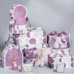 Wholesale OEM Thank You Gift Paper Box Polkadot Cardboard Gift Packaging Box For Perfume from china suppliers