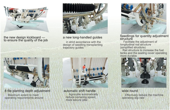 Walking type rice transplanter P28