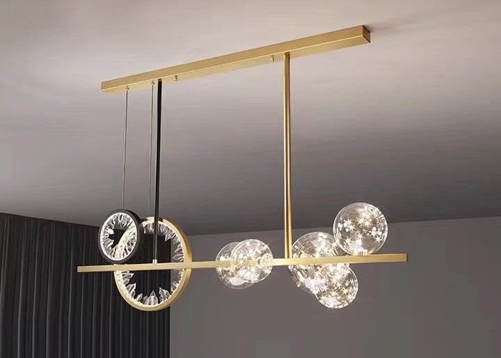Buy cheap Modern Home Decor Glass ball Pendant Lights Bar Hotel Home Decorative Chandelier from wholesalers
