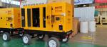 1500RPM Dongfeng Kangmingsi 100KVA Mobile Silent Generator Set with Marathon