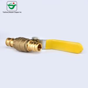 Wholesale Precision Natural Brass CW614N CW617N FIP Mini Ball Valve from china suppliers