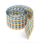 Flat Wire Data Cable with XLPE Insulation Material 8/10/14/16/20/40/50 Pin