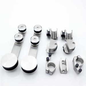 Wholesale Sliding Shower Room Glass Door Accessories System Hardware Set in Silver/Black/Golden from china suppliers