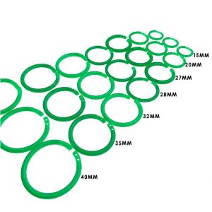 Wholesale Environmental Protection Double Buckle Opening Ring 18mm 22mm For Document Binding from china suppliers