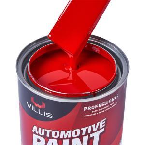 Wholesale 1L / 4L Per Can 2k Red Paint / Automotive Refinish Paint from china suppliers