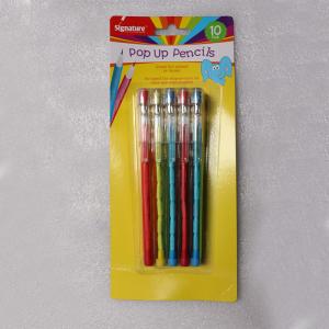 Wholesale Hot Selling Standard Non-Sharpening Pencil 9 leads with blister card for kids from china suppliers