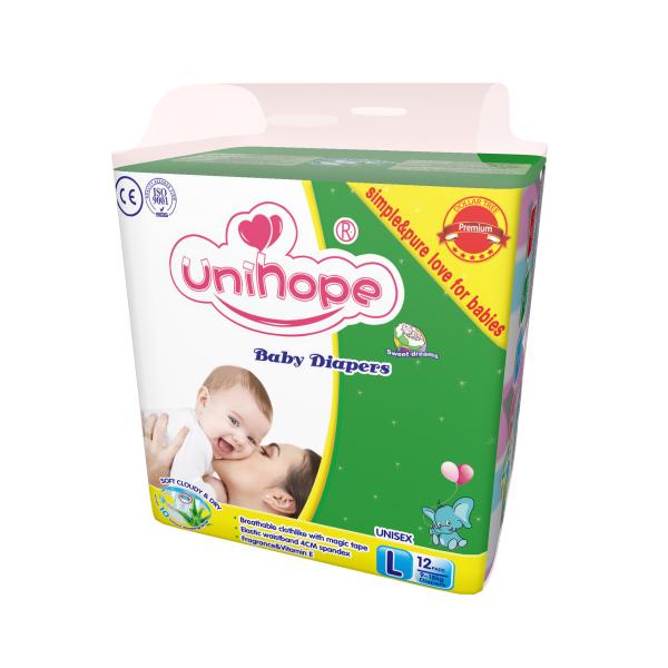 100% Safety Baby Diapers for Age Group Babies Taiwan OEM Rocket Diperss Goodles
