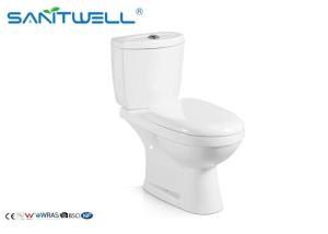 Wholesale South American Sanitary Ware Ceramic Toilet Two Piece Washdown Corner WC from china suppliers