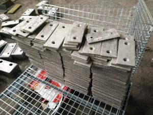 Wholesale Cr18 Feed Chute Liner Wear-resistant Castings AS2027 Hardness More Than HRC52 from china suppliers