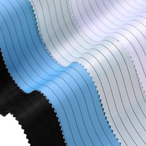 Wholesale 110GSM Anti Static Polyester Carbon ESD Clothing Material from china suppliers