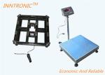 INBS-A-300kg 600 Lb Mild Steel Industry Weighing Scale Heavy Duty blue Platform