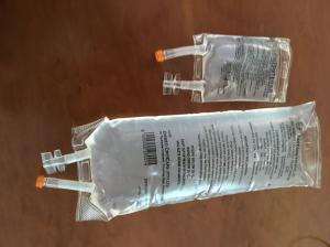 China Disposable Laminated Compound PVC Infusion Bag on sale
