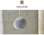 7cm / 8cm Wood Cat Tree Tower Fleece Cloth For Large Cats