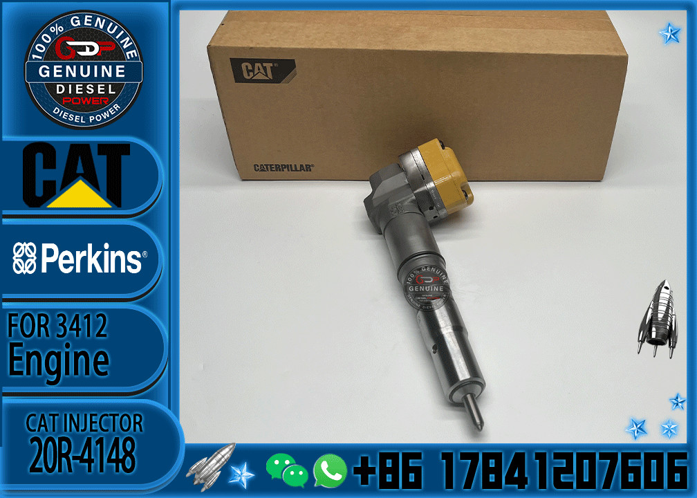 Parts Diesel 3412E Engine Fuel Injector 174-7528 20R-4148 179-6020
