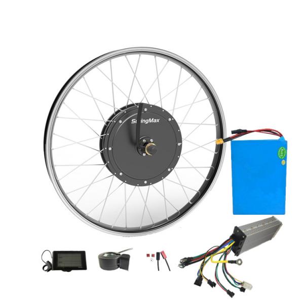 Quality 72v 3000w Electric Road Bike Kit Gearless Brushless Dc Hub Motor for sale