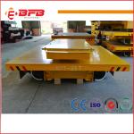 Heat Resist Electric Material Handling Cart , Flat Load Transfer Trolley