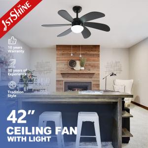 Wholesale Restaurant Pull Chain Switch Ceiling Fan Six MDF Blades AC Motor from china suppliers