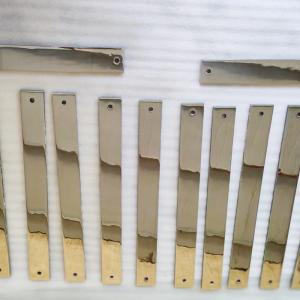 Rectangle Pipeline Purge Target Plate Steam Blowing High Pressure