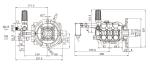 FLOWMONSTER KBM-F6 Triplex Plunger Road Washing Pump for washer 12-20LPM 60