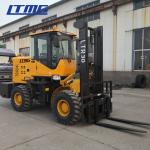 Automatic Small Rough Terrain Forklift 3 Ton 3.5 Ton ATV Forklift For Outdoor