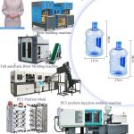 Single Screw 20L Large Container Blow Molding Machine 100KN Clamping Force 4
