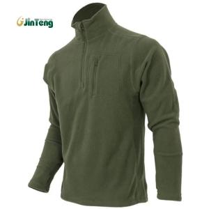 Wholesale Polyester Soft Shell Mens Tactical Fleece Jacket Windproof Waterproof from china suppliers