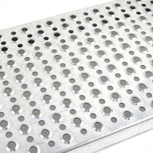 Wholesale Perforated Anti Skid Plate Or Perforated Metal Walkway Length Can Custom from china suppliers