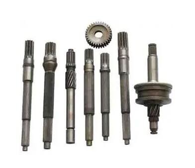 Custom precision hardened steel linear small shaft spline drive gear shaft groove shaft