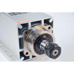 CNC Air Cooled Spindle Motor 3kw 18000RPM Steel Ball Bearings 3 Phase Input