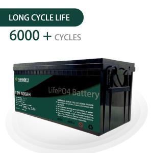 Wholesale ASGOFT Solar Energy Lifepo4 12V Lithium Battery Pack 400ah Pack For RV Golf Carts from china suppliers