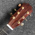 Custom Rosewood Back Side Ebony Fingerboard 41 Inch Solid Spruce Top Acoustic