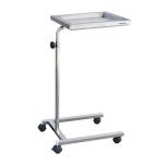 Medical Portable Folding Hydraulic Foot Pedal Mayo Instrument Stand With Tray