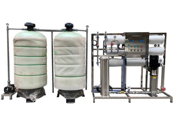 3000LPH Underground Water Filter Plant Reverse Osmosis Desalination System For