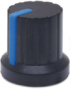 A9 volume knob potentiometer knob Plastic control knob 6mm white red green blue yellow orange