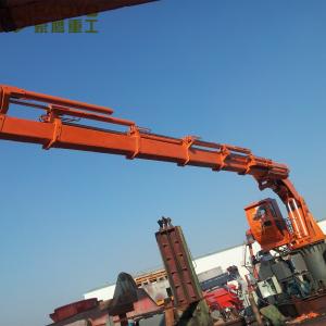 Wholesale Hydraulic Pedestal Inspection Telescopic Jib Crane Marine Ship Deck Crane from china suppliers