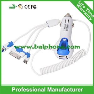 Wholesale 2015 hot new products for 2015 3 in 1 car charger from china suppliers