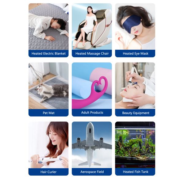 High Temperature Resistance Flexible Film Polyimide PI Heating Pad Heater