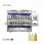 600ML Ss 316 Edible Oil Bottle Packing Machine , Viscosity 6 Head Liquid Filling