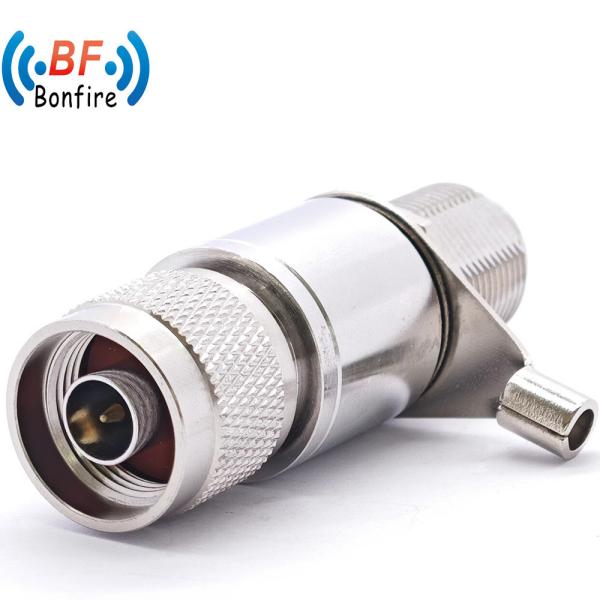 50ohm Male to Female Coaxial Cable Connector RF Surge Arrester N Jack Female to