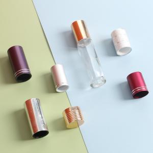 Wholesale Matte Label Screw Customized Plastic Cap Rose Gold Silver Pink For Perfume from china suppliers