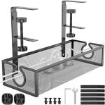 Office Electric Wire Organizer Tray No Drill Mesh Desk Cable Tray for Cable