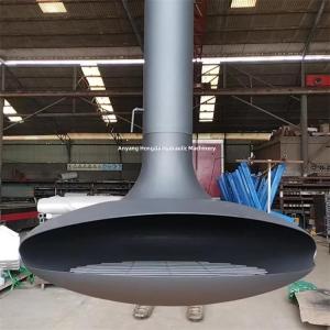 Wholesale stove fireplace rotating spherical suspended hanging round from china suppliers
