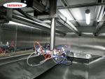 For Steel Plates,Calcium SilicateBoard 4.6KW Power Supply Spray Coating Machine