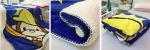 Cartoon Flat Screen Printed Blanket For Children 100% Polyester Eco - Friendly