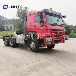 China Used Tractor Head Trailer 95 Km/h 30 Tons 6x6 Used Howo Tractor Truck Trailer Head on sale