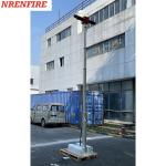 4x120W LED lamps mounted roof mast light 4.5m pneumatic telescopic mast, vehicle